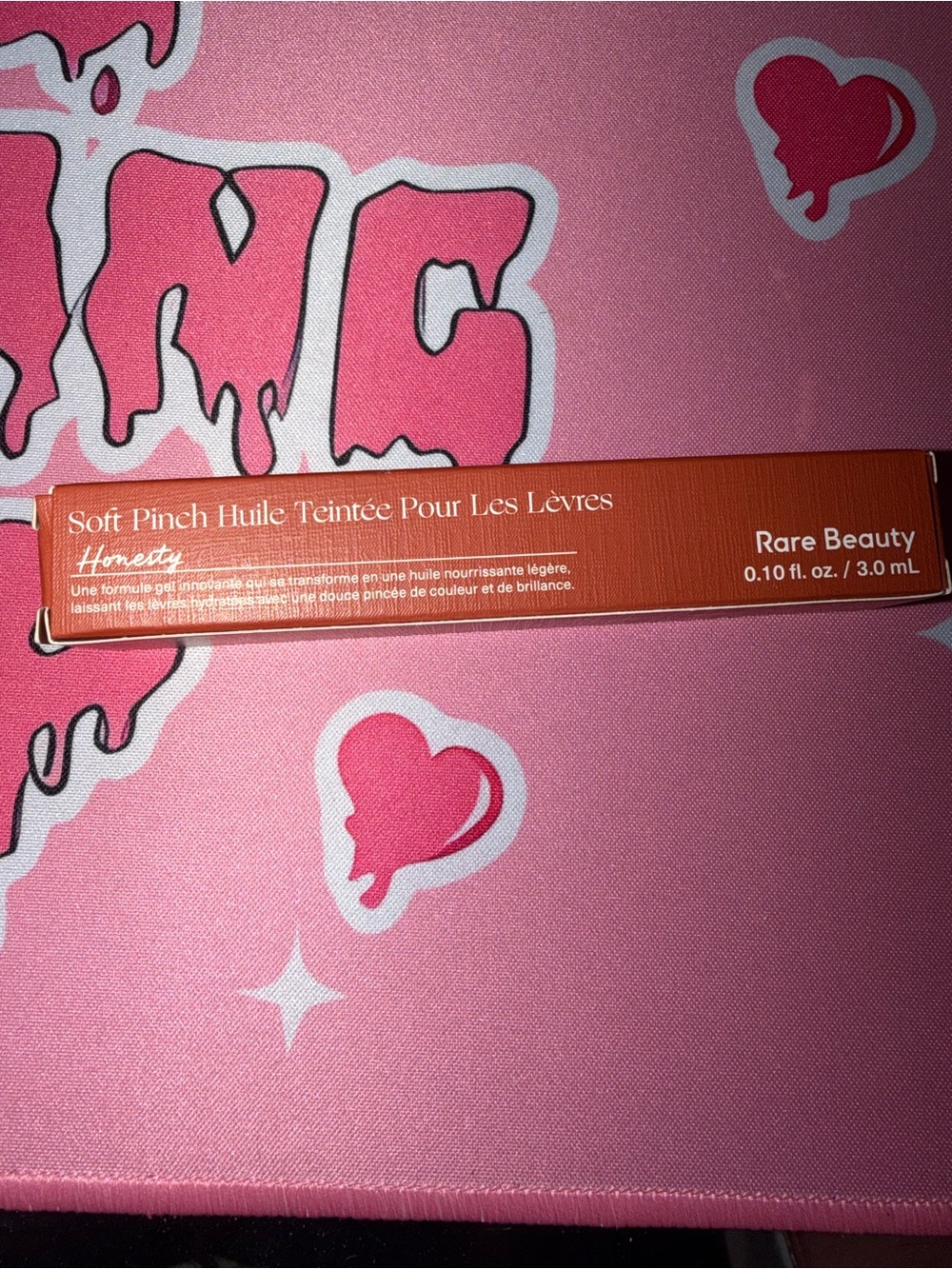 Rare Beauty Soft Pinch Tinted Lip Oil in Honesty - Orange Brown